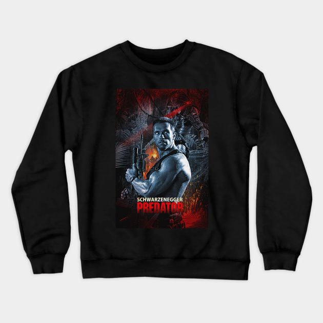 Predator Crewneck Sweatshirt by Fantasy Brush Designs